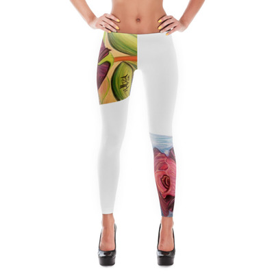 Michael david art - the rose leggings