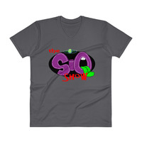 V-Neck T-Shirt - Thumbnail 4