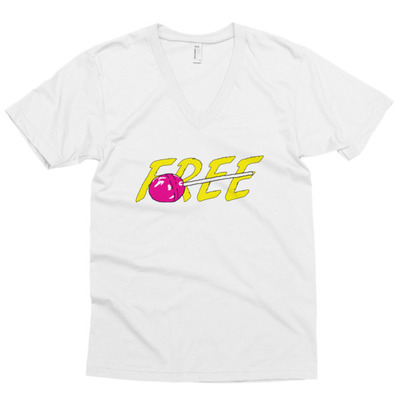 Men's short sleeve v-neck