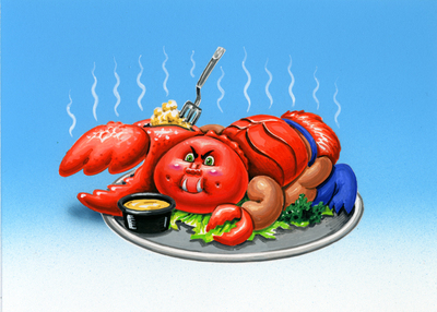 Claw PHIL / Crabby PATTY Final Art - Disasters of the Universe Series 2 2017