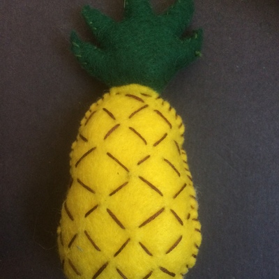 'the pineapple' custom catnip toy! - Thumbnail 4