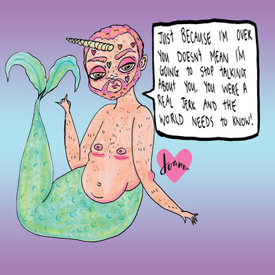 Yes I'm Over You Print