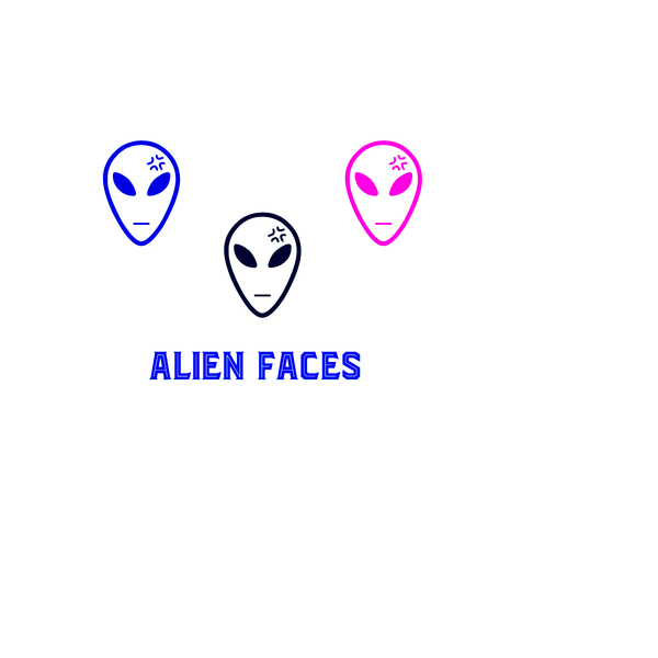 Bullet to the head alien head outdoor vinyl decal alien face Permanent vinyl window sticker