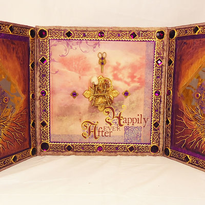 Happily ever after: straw into gold - triple panel