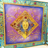 Temple of the Grail - triple panel - Thumbnail 2