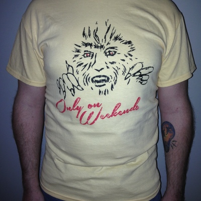 Yellow teen wolf t-shirt