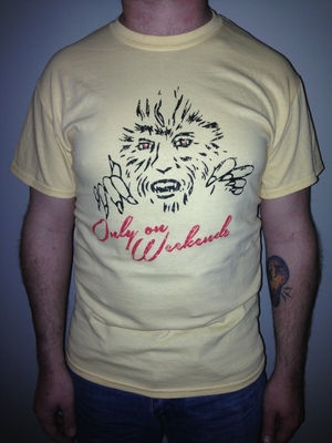 Yellow teen wolf t-shirt