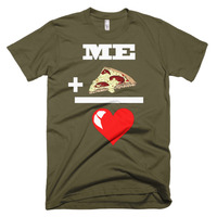 Pizza LOve Short sleeve men's t-shirt - Thumbnail 1