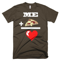 Pizza LOve Short sleeve men's t-shirt - Thumbnail 3
