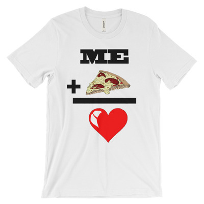 Pizza Love Unisex short sleeve t-shirt