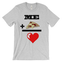 Pizza Love Unisex short sleeve t-shirt - Thumbnail 4