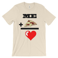 Pizza Love Unisex short sleeve t-shirt - Thumbnail 6