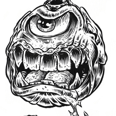 Inktober 2014 madballs original art 10-02