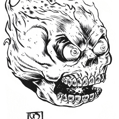 Inktober 2014 madballs original art 10-04