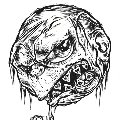 Inktober 2014 madballs original art 10-09