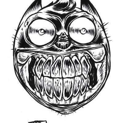 Inktober 2014 madballs original art 10-13