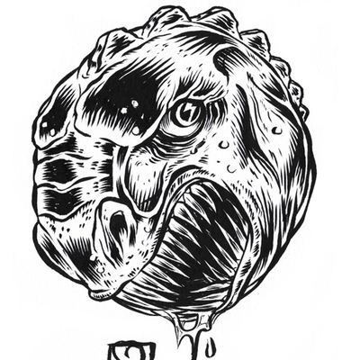 Inktober 2014 madballs original art 10-15 - Thumbnail 4