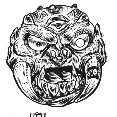 Inktober 2014 madballs original art 10-16 - Thumbnail 3