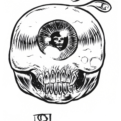 Inktober 2014 madballs original art 10-17 - Thumbnail 5