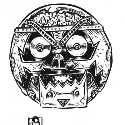 Inktober 2014 madballs original art 10-19 - Thumbnail 2