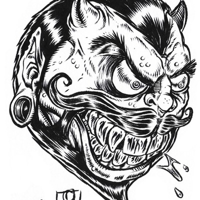 Inktober 2014 madballs original art 10-22