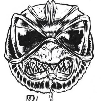 Inktober 2014 madballs original art 10-24