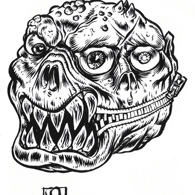 Inktober 2014 madballs original art 10-25