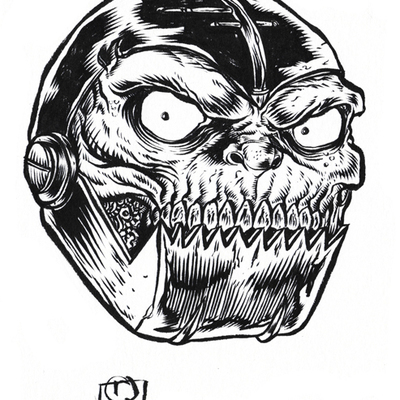 Inktober 2014 madballs original art 10-26