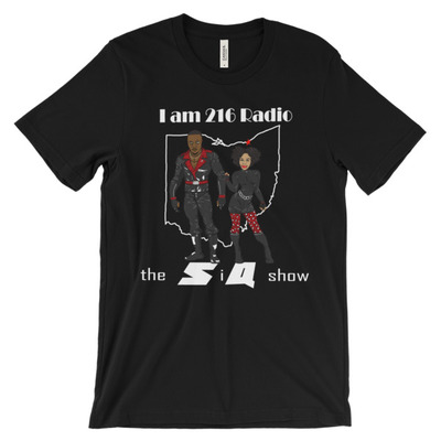 IAM216RADIO Unisex short sleeve t-shirt