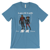 IAM216RADIO Unisex short sleeve t-shirt - Thumbnail 6