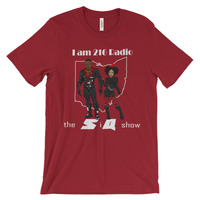 IAM216RADIO Unisex short sleeve t-shirt - Thumbnail 8