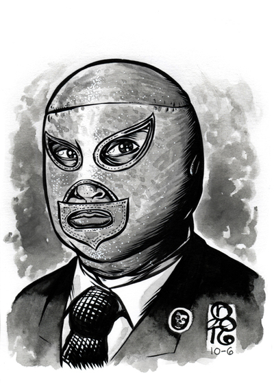 2016 INKtober Original Art 10-6