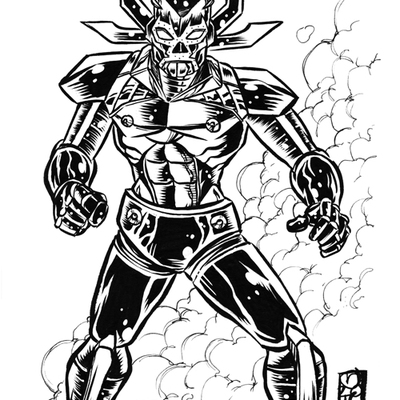 2016 inktober original art 10-7 - Thumbnail 5