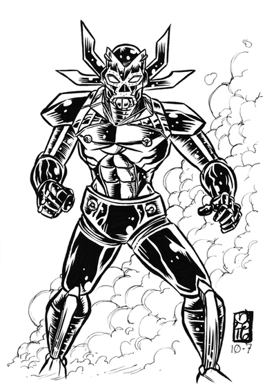 2016 INKtober Original Art 10-7