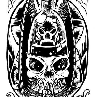 2016 inktober original art 10-10