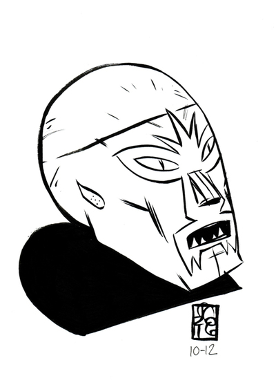 2016 INKtober Original Art 10-13