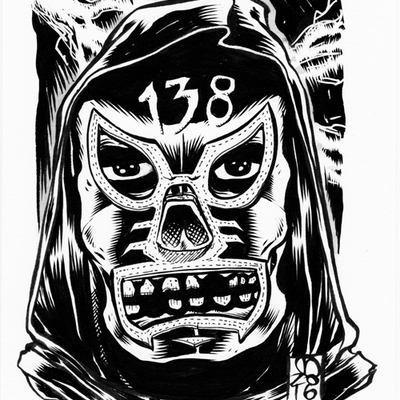 2016 inktober original art 10-15 - Thumbnail 2