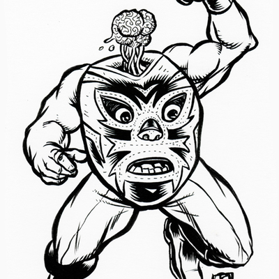 2016 inktober original art 10-17 - Thumbnail 2