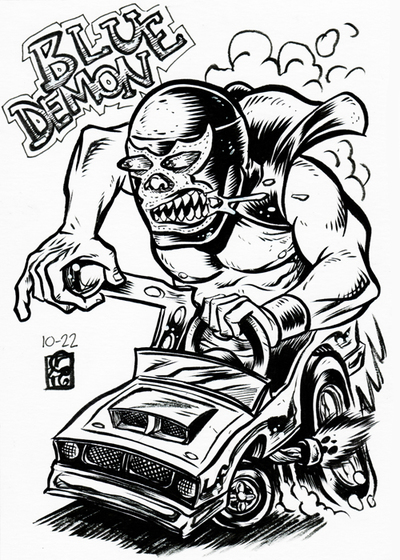 2016 INKtober Original Art 10-22