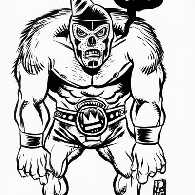 2016 inktober original art 10-24