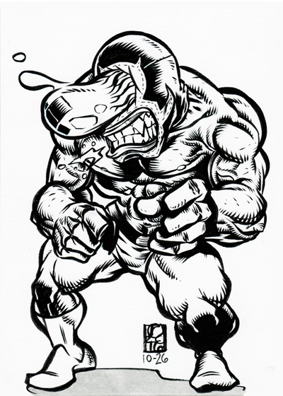 2016 INKtober Original Art 10-26