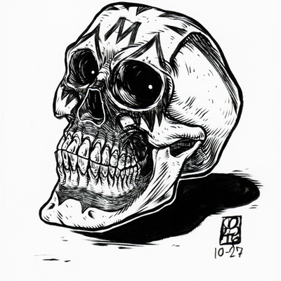 2016 inktober original art 10-27