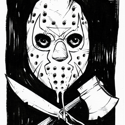 2016 inktober original art 10-30