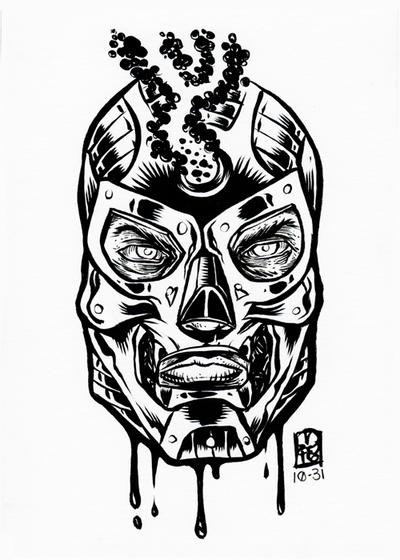 2016 INKtober Original Art 10-31