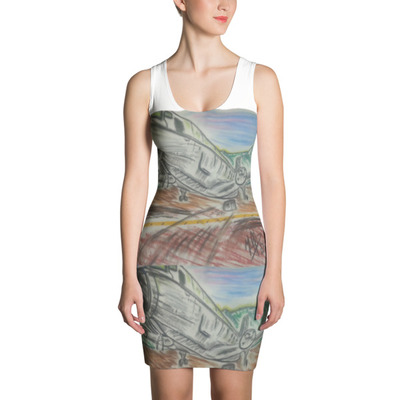 Michael david art - the aviator sublimation dress