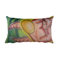 Michael David Art - Patience Rectangular Pillow - Thumbnail 1