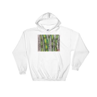 Michael David Art - Bending Strength Hooded Sweatshirt