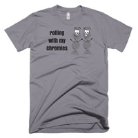 Rollin With My ChromiesShort sleeve men's t-shirt - Thumbnail 2