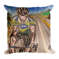 Michael David Art - The Chase Square Pillow - Thumbnail 1