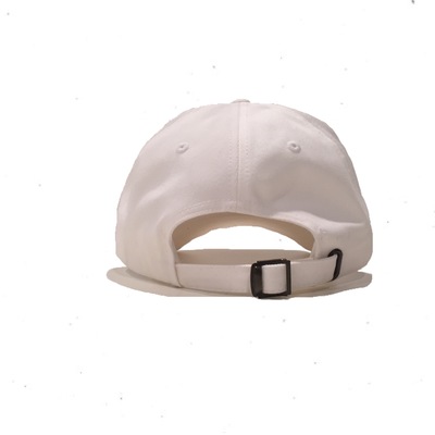 Original dad cap-black on white